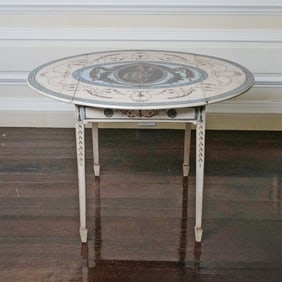 George III Style Painted Pembroke Table