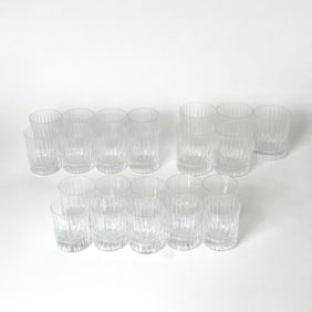 Group of Baccarat Glass "Harmonie" Pattern Bar Glasses