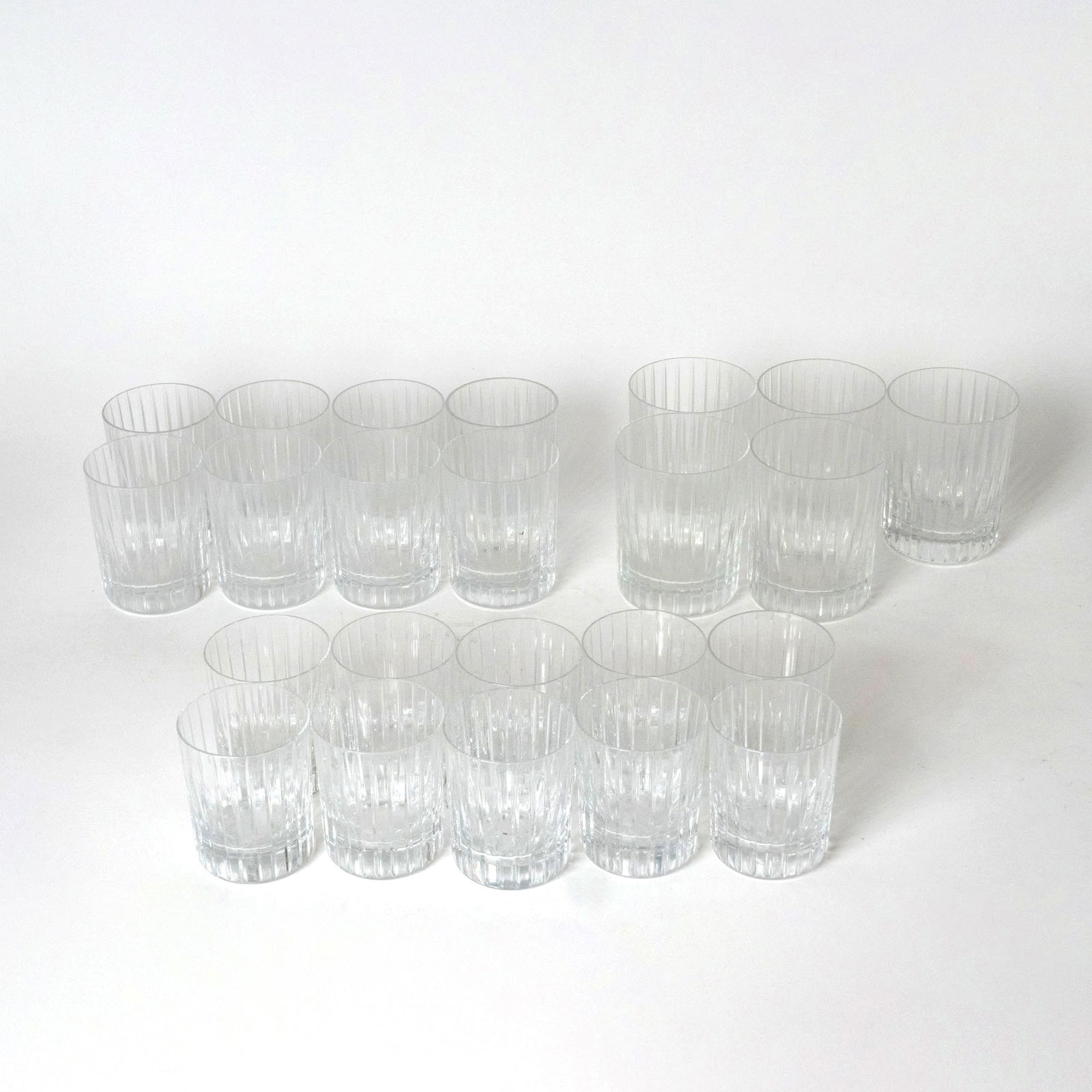 Group of Baccarat Glass "Harmonie" Pattern Bar Glasses (1 of 6)