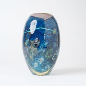 Josh Simpson Art Glass Vase