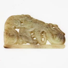 A Chinese Archaistic Jade Carving