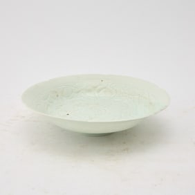 A Chinese Qingbai Porcelain Dish Southern Song Dynasty or Later