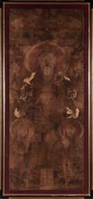 A Large Chinese Daoist Painting Ming Dynasty or earlier