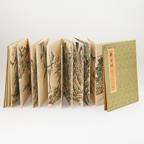 A Chinese Painting Album, Atrributed to Wu Guxiang