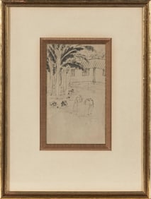 A Chinese Painting by Dai Benxiao 18th Century
