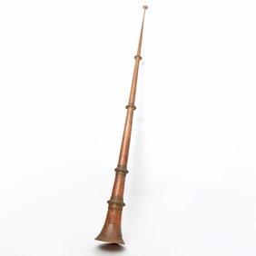 Tibetan Copper Alloy Trumpet 19th century