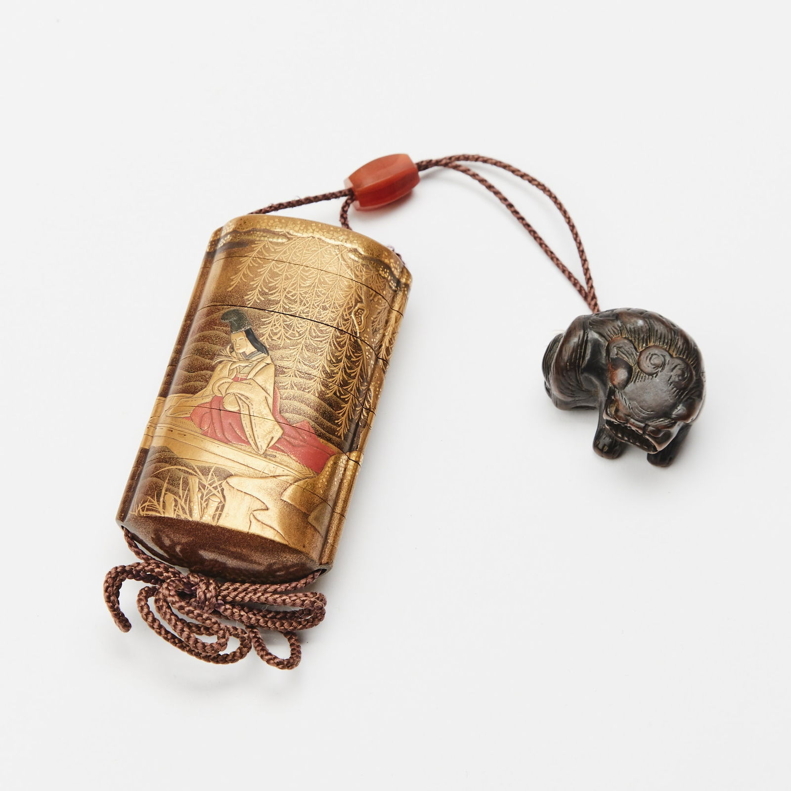 A Japanese Lacquer Inro 19th century (1 of 3)