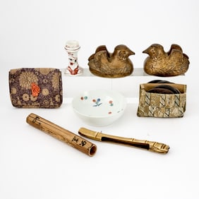 A Group of Japanese Articles Edo Period and Later