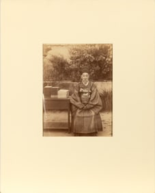 An Albumen Print of a Korean Official Late 19th century