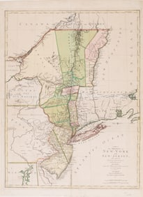 A German map published during the American Revolution