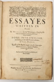 The second edition of Montaigne in English