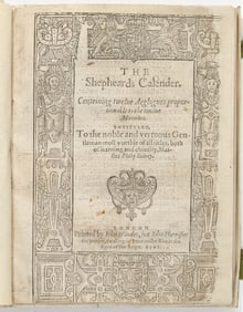 The fourth edition of Spenser's Shepheards Calendar
