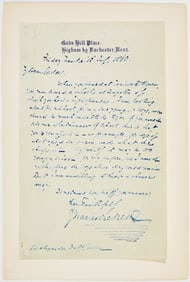 Dickens looks for a school for his sons