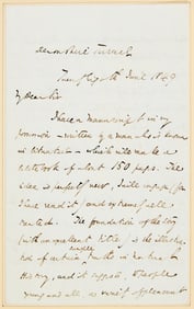 Charles Dickens tries to find a publisher for a friend's work