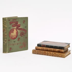 Four literary volumes from the library of Estelle Doheny