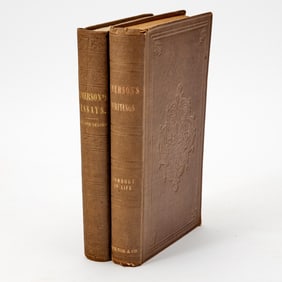 A family association copy of Emerson's Essays, Second Series