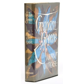 Inscribed by Graham Greene "after many drinks"?