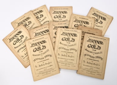 The Mayhew Brothers' novel about London's poor in original parts, with illustrations by "Phiz"