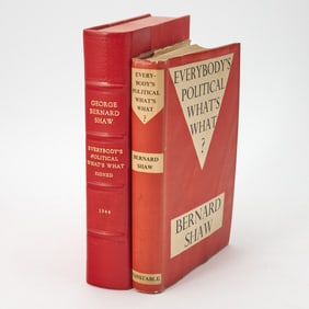 Shaw inscribes his book with a great title