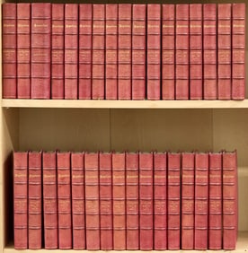 Standard works on Napoleon finely bound with a volume of manuscripts
