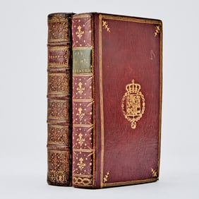 A pair of 18th century bindings