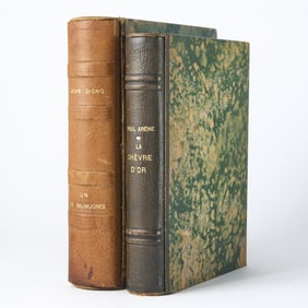 Two elegant Art Deco bookbindings