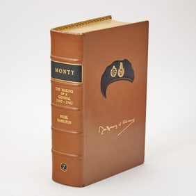 Finely bound by Zaehnsdorf and signed by Montgomery of Alamein