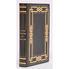The Stols edition of Labe, bound by the Legrains, father and stepson