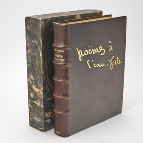 Legrand's Poemes a l’eau forte with three original drawings