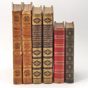 A fine group of fore-edge paintings
