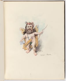 A remarkable erotic and scatological manuscript illustrated by Henriot