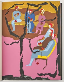 Hersey's Hiroshima with screen prints by Jacob Lawrence