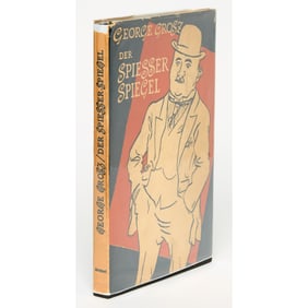 Inscribed by George Grosz to one of his students from The Art Students League