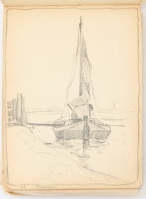 The sketchbook of an American artist in Holland in 1906/7