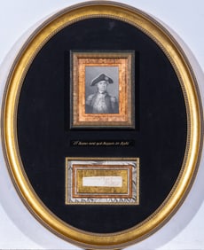 A rare John Paul Jones signature
