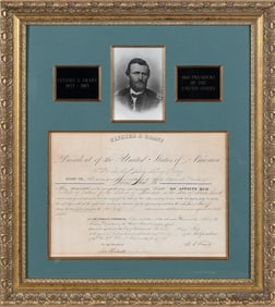 Signed by Ulysses S. Grant as President
