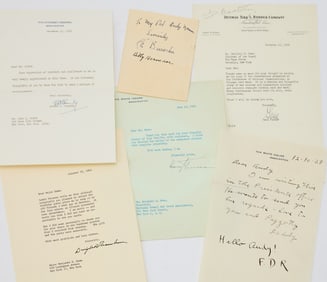 An interesting autograph miscellany