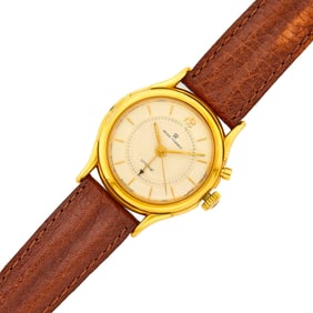 Revue Thommen Stainless Steel and Gilt-Metal 'Cricket' Wristwatch
