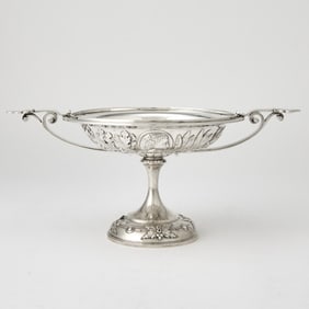 Tiffany & Co. Sterling Silver Two Handle Coupe
