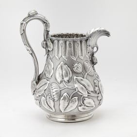 Gale & Willis for Tiffany & Co. Sterling Silver Water Pitcher