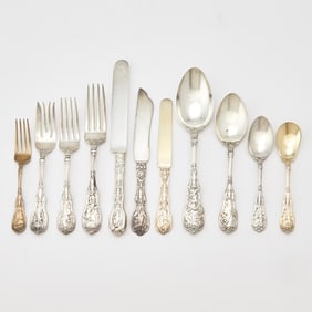 Gorham Sterling Silver "Mythologique" Pattern Flatware Service