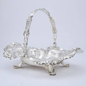 American Sterling Silver Cake Basket