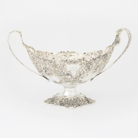 American Sterling Silver Centerpiece Basket