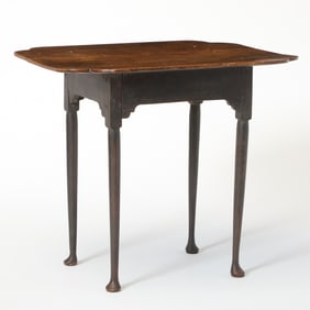 Black-Painted Tap Table