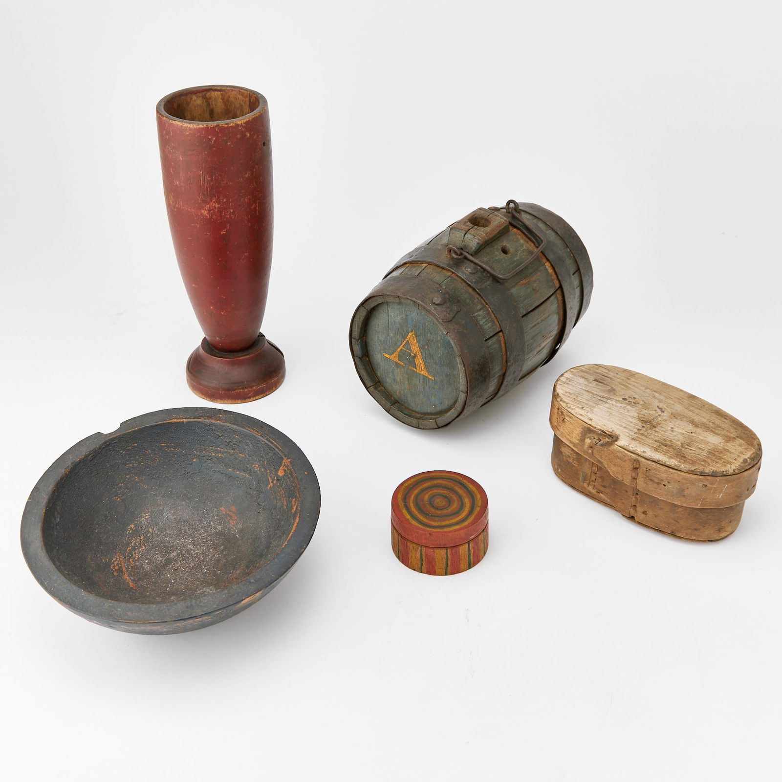 Group of Woodenware Objects (1 of 8)