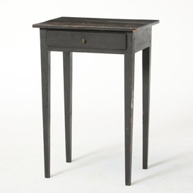 Federal Black-Painted Maple Stand