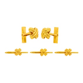 Tiffany & Co. Gold 'X' Dress Set