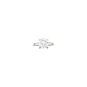 Platinum and Diamond Ring