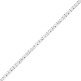 White Gold and Diamond Bracelet