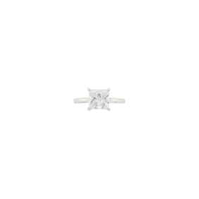 Silver and Diamond Ring